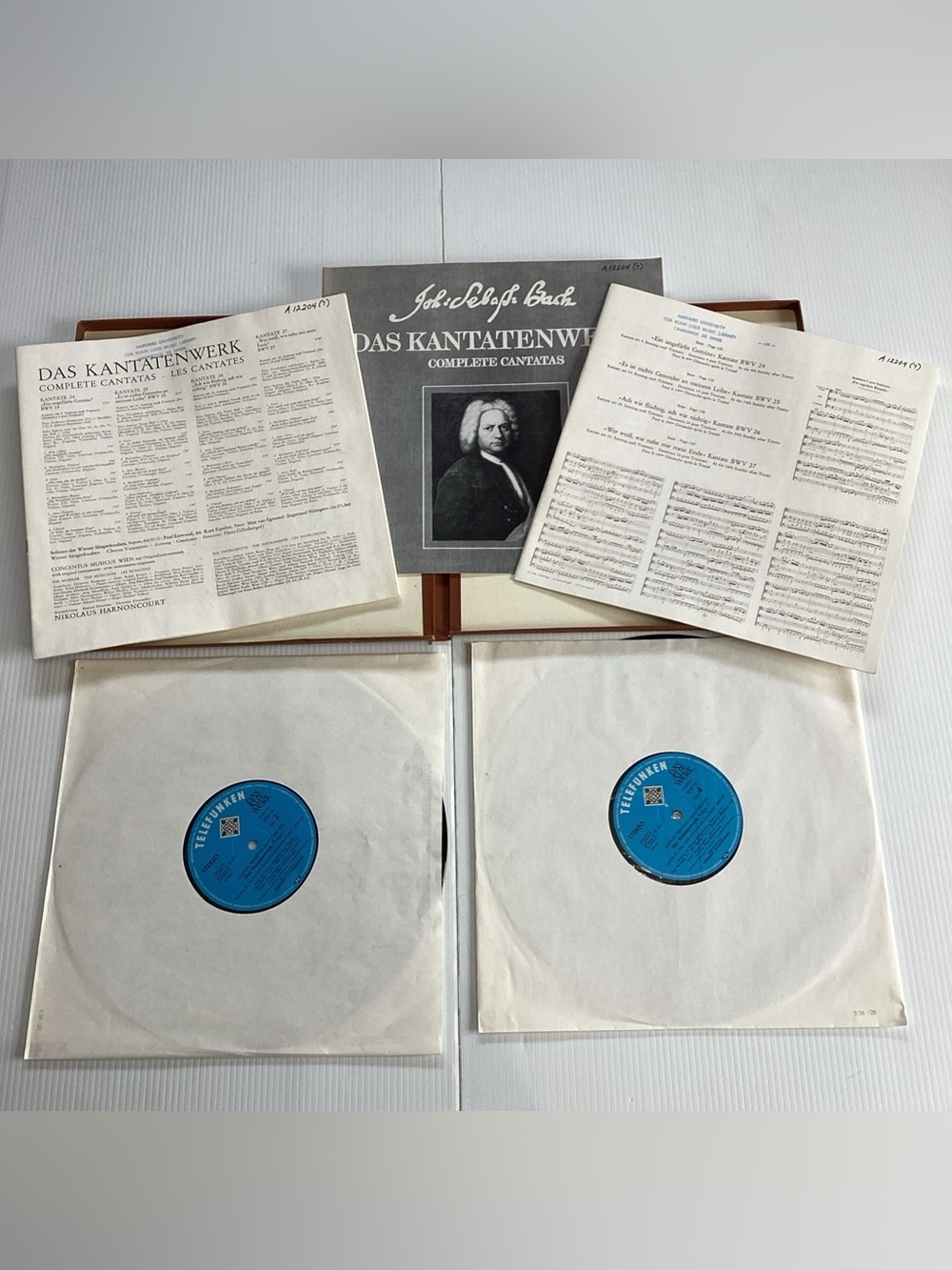 J.S. Bach Das Kantatenwerk Complete Cantatas Vol 6 - 10 Box Sets 10 LP w Books - Picture 5 of 12